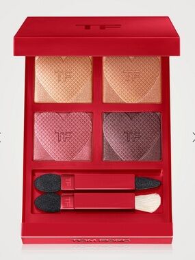 BNIB Tom Ford Honeymoon 04 Eye Color Quad Limited Edition Red Palette ♥️ 🆕
